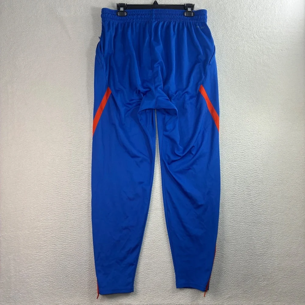 Jordan‎ Florida Gators Track Pants Men 2XL Blue Ankle Zip Drawstring Taper Sweat